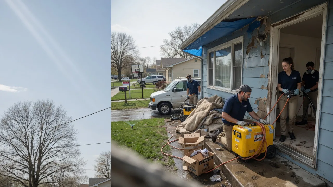 Basement Flood Cleanup in Rockwood, MI near me